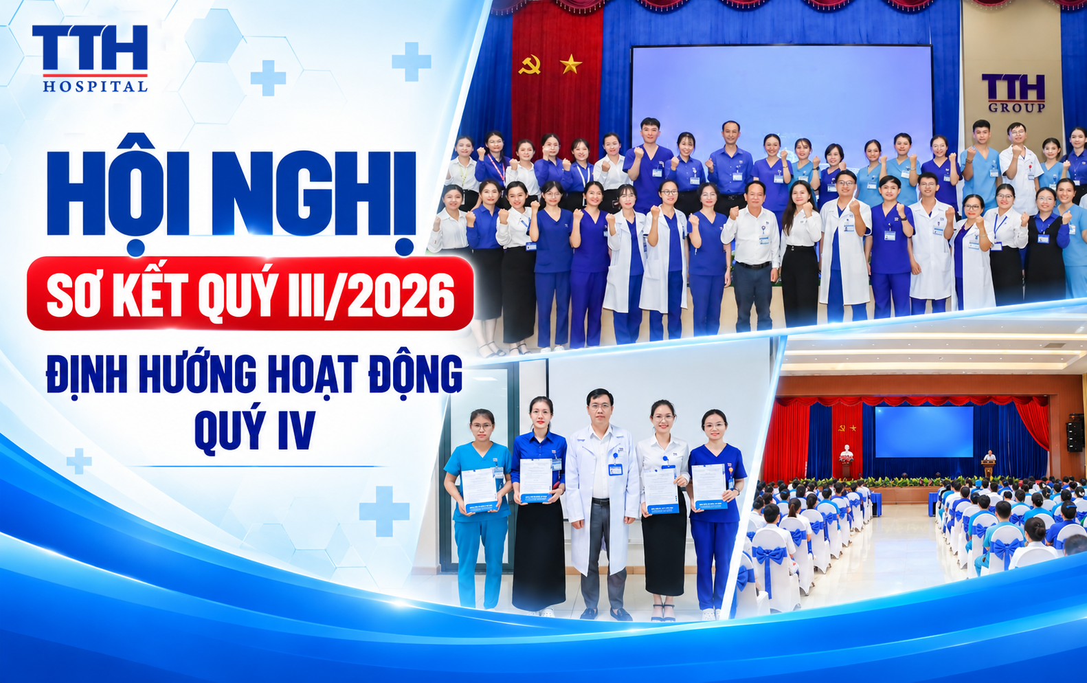 HỆ THỐNG CÁC BỆNH VIỆN TTH GROUP TỔ CHỨC THÀNH CÔNG HỘI NGHỊ SƠ KẾT QUÝ III, ĐỊNH HƯỚNG HOẠT ĐỘNG QUÝ IV NĂM 2026